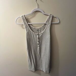 Striped Sleeveless Top